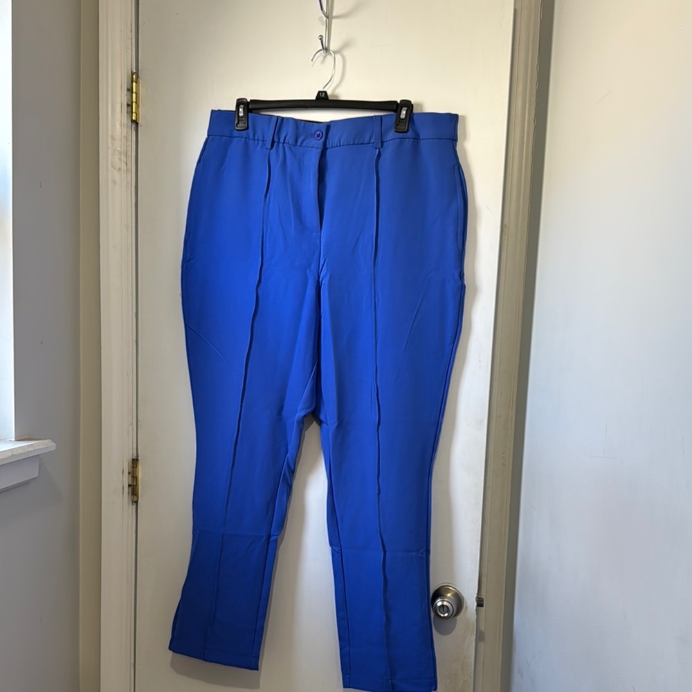 Fashion to Figure Blue Straight Leg Pants